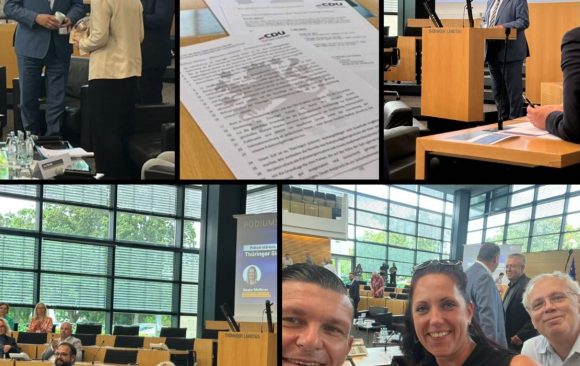 BSBD Thüringen aktiv beim Sicherheitsforum im Thüringer Landtag