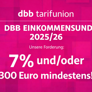 Aktuelle Informationen zur Tarifrunde 2025/2026 – Wir sind für Euch aktiv!