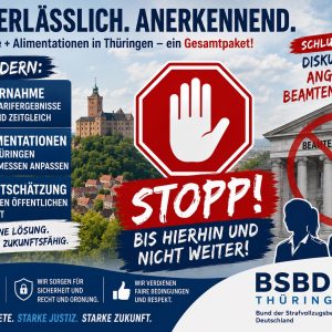 Übernahme der Tarifergebnisse | Alimentation Thüringen | Diskussion um angebliche „Beamten‑Vorrechte“