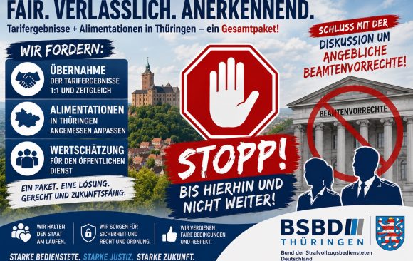 Übernahme der Tarifergebnisse | Alimentation Thüringen | Diskussion um angebliche „Beamten‑Vorrechte“