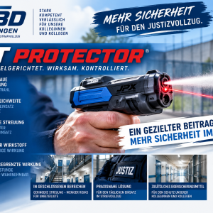 Jet Protector im Thüringer Justizvollzug – BSBD sieht deutlichen Mehrwert für die Eigensicherung